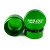 green Santa Cruz Shredder medium 3 Piece metal herb Grinder