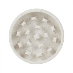white Santa Cruz shredder Vibes Hemp 2-piece grinder