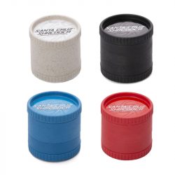 different colours of Santa Cruz Shredder 4-Piece hemp Grinder