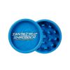 blue Santa Cruz Shredder 2-Piece hemp Grinder