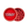 red Santa Cruz Shredder 2-Piece hemp Grinder