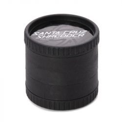black Santa Cruz Shredder 4-Piece hemp Grinder
