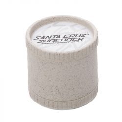 white Santa Cruz Shredder 4-Piece hemp Grinder