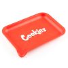 small red Santa Cruz Shredder Cookies Rolling Tray