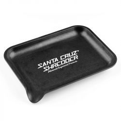small black Santa Cruz Shredder Rolling Tray