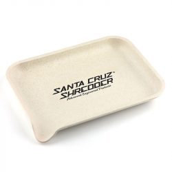 small white Santa Cruz Shredder Rolling Tray