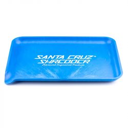 large blue Santa Cruz Shredder Rolling Tray