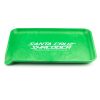 large green Santa Cruz Shredder Rolling Tray