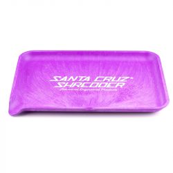 large purple Santa Cruz Shredder Rolling Tray