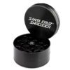 black Santa Cruz Shredder large 3 Piece metal herb Grinder