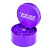 purple Santa Cruz Shredder large 3 Piece metal herb Grinder