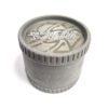 grey Santa Cruz Shredder 3 piece Hemp Grinder