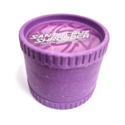 purple Santa Cruz Shredder 3 piece Hemp Grinder