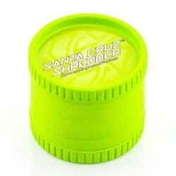 Lime Santa Cruz Shredder 3 piece Hemp Grinder