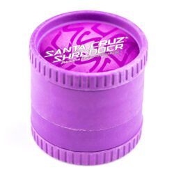 purple Santa Cruz Shredder 4 piece Hemp Grinder