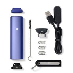 blue pax plus vaporizer package contents