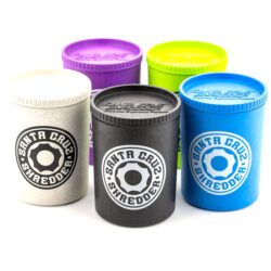 Multi Colours Hemp Stash Jar by Santa Cruz Shredder