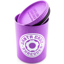 Purple Hemp Stash Jar by Santa Cruz Shredder
