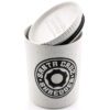 White Hemp Stash Jar by Santa Cruz Shredder